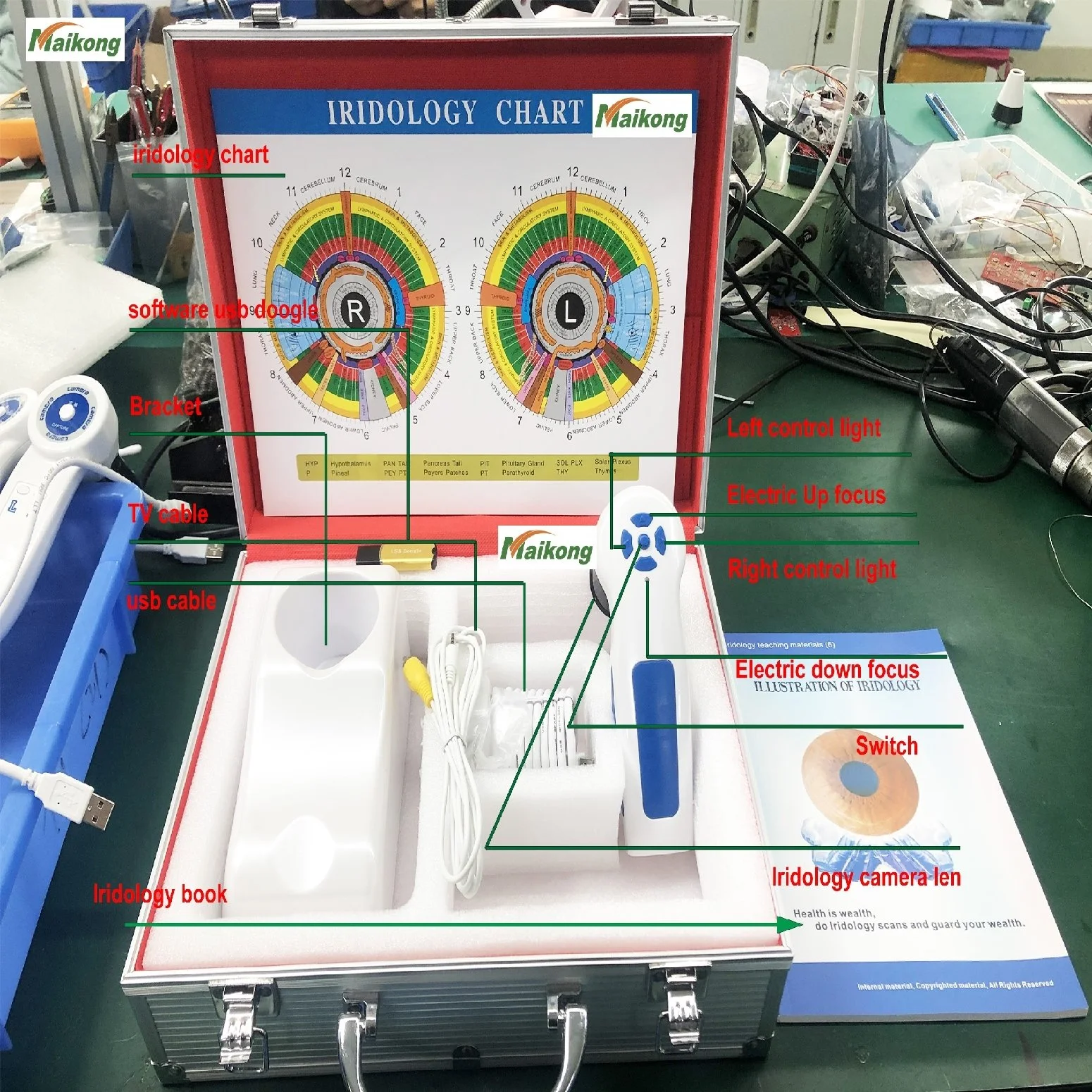 Vendita apparecchiature per iridologia: cosa serve ai distributori di strumenti per naturopatia in Italia — MAIKONG IRIDOLOGY CAMERA (4946).JPG